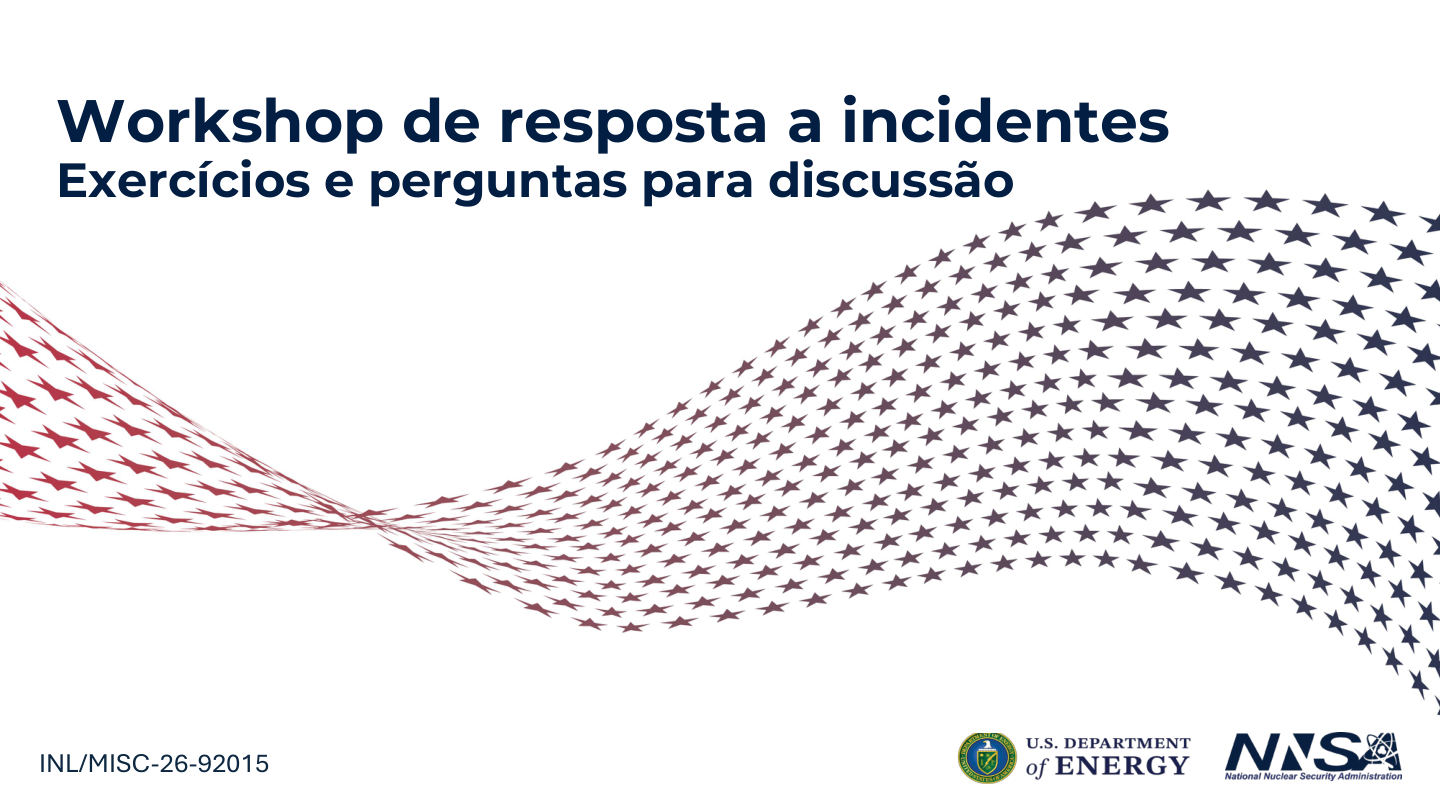 Exercícios Nuclear Cybersecurity — página 1 de 27